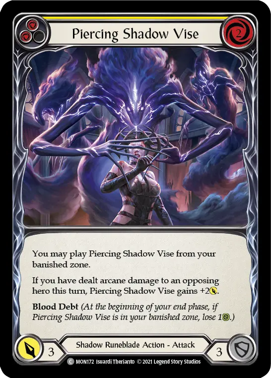 Card: Piercing Shadow Vise (yel)