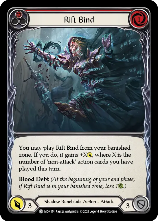 Card: Rift Bind (red)