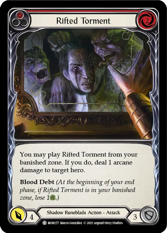 Card: Rifted Torment (red)