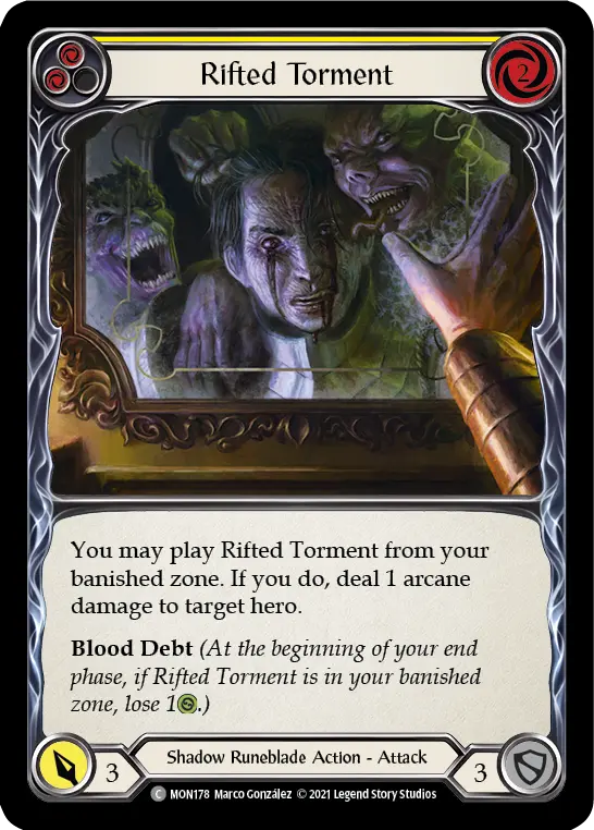 Card: Rifted Torment (yel)