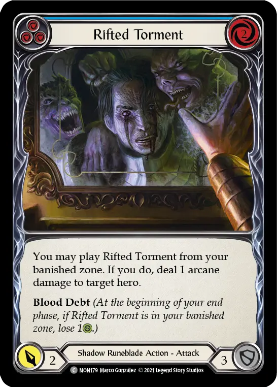 Card: Rifted Torment (blu)
