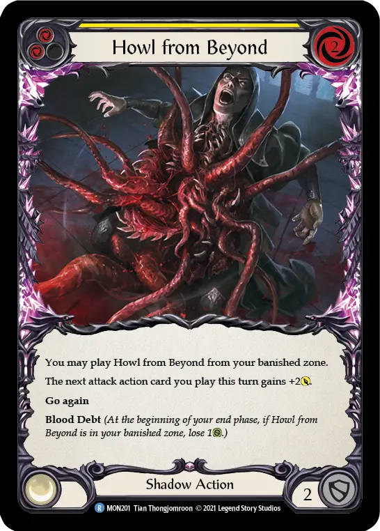 Card: Howl from Beyond (yel)