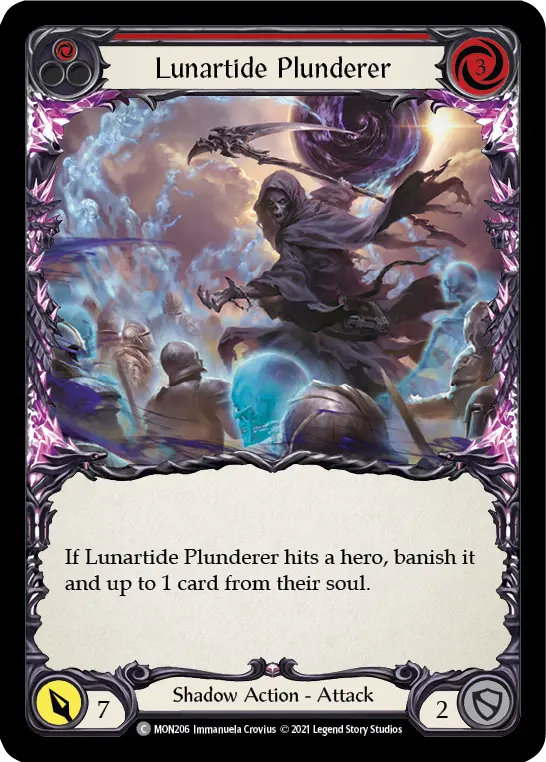 Card: Lunartide Plunderer (red)