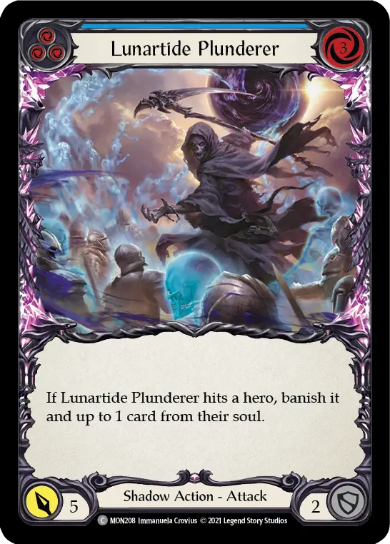 Card: Lunartide Plunderer (blu)