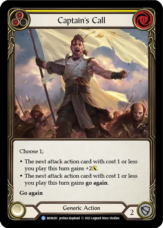 Card: Captain's Call (yel)