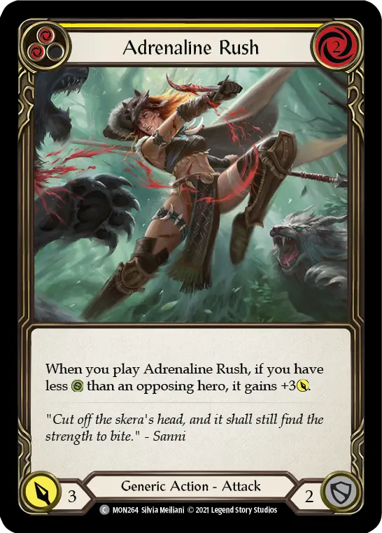 Card: Adrenaline Rush (yel)
