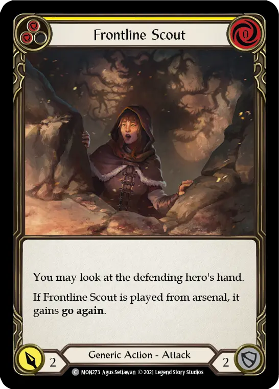 Card: Frontline Scout (yel)
