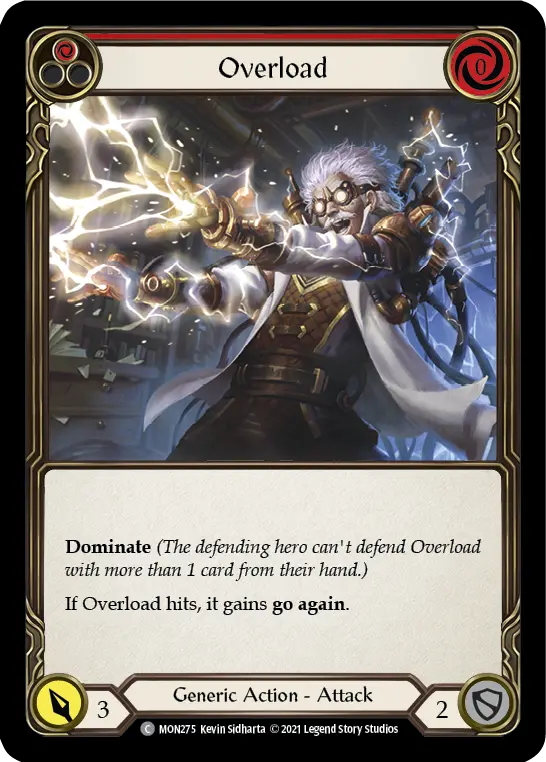 Card: Overload (red)