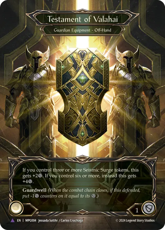 Card: Testament of Valahai