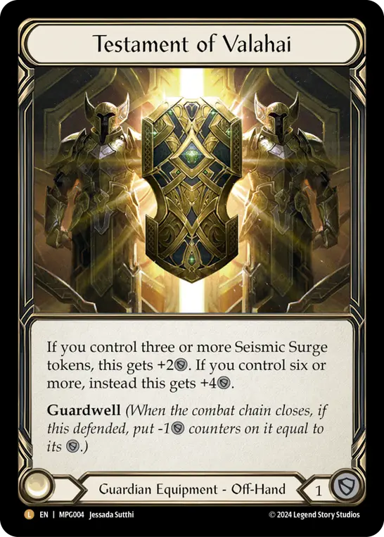 Card: Testament of Valahai