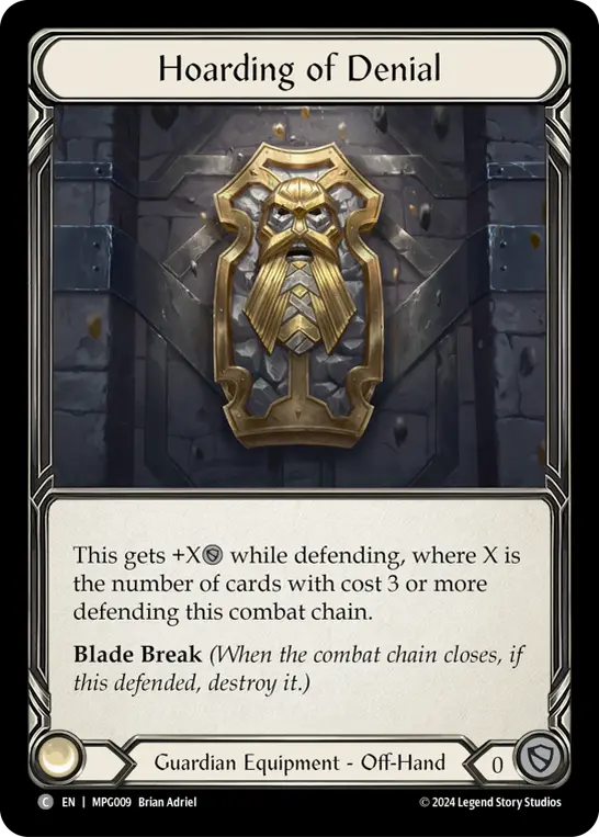 Card: Hoarding of Denial