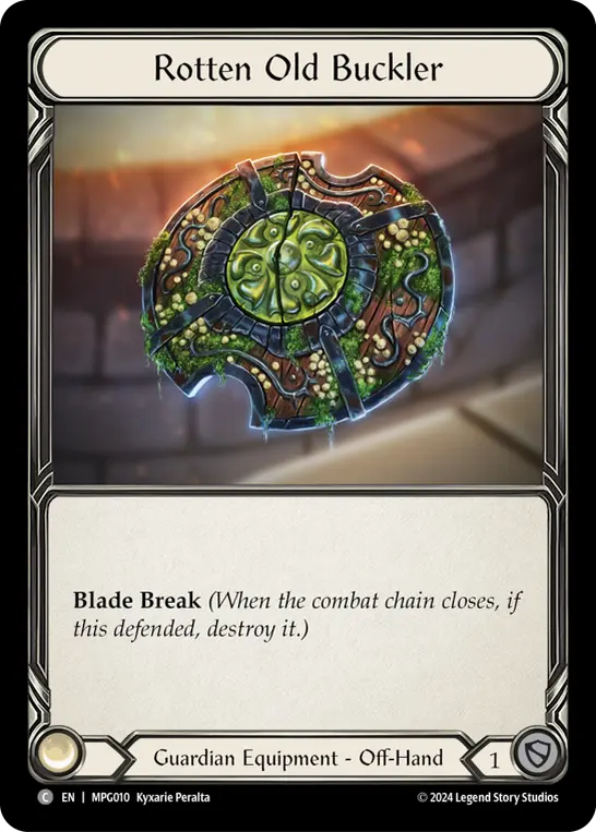 Card: Rotten Old Buckler