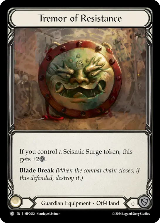 Card: Tremor of Resistance