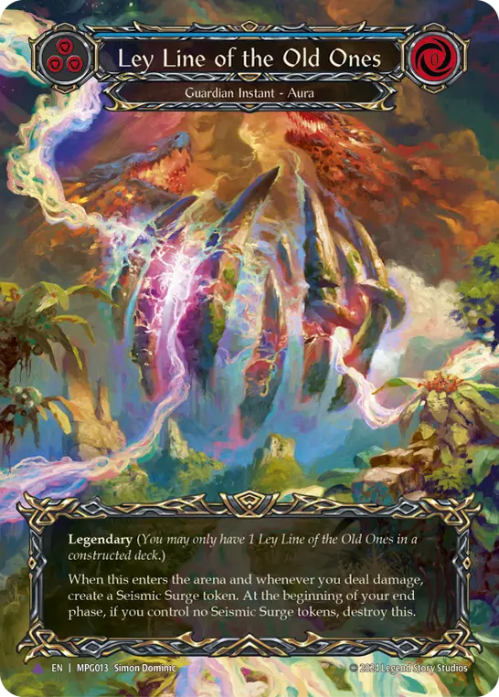 Card: Ley Line of the Old Ones (blu)