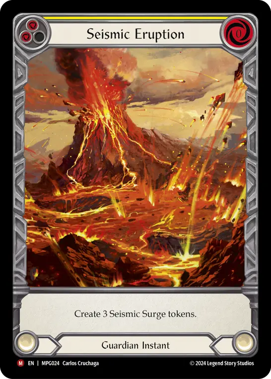 Card: Seismic Eruption (yel)