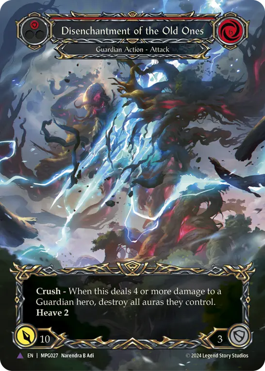 Card: Disenchantment of the Old Ones (red)