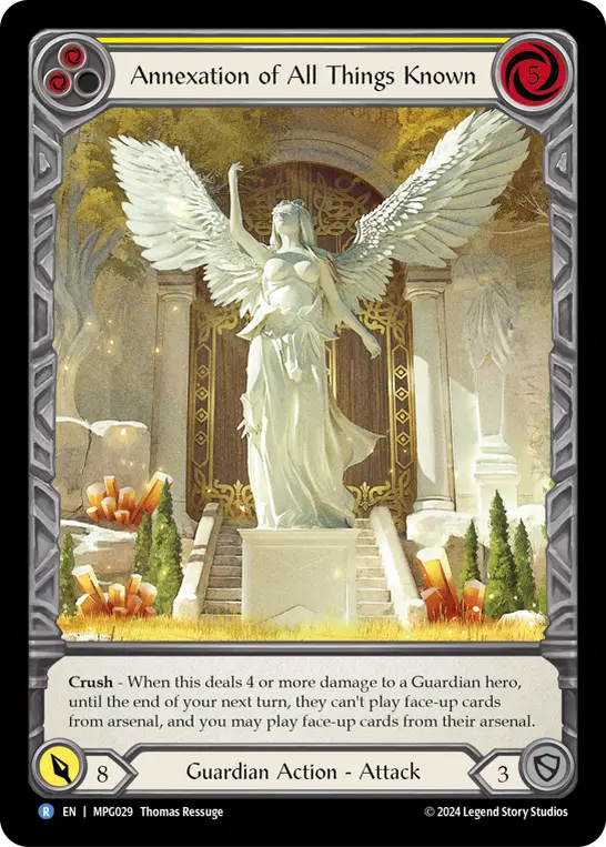 Card: Annexation of All Things Known (yel)