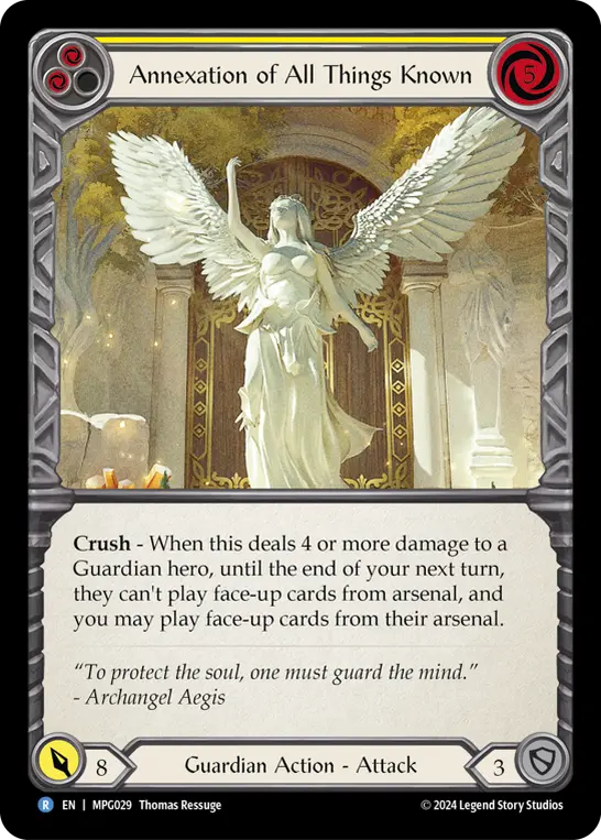 Card: Annexation of All Things Known (yel)