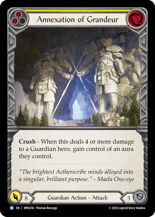 Card: Annexation of Grandeur (yel)