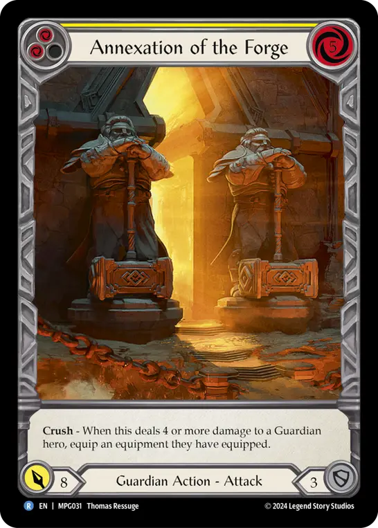Card: Annexation of the Forge (yel)