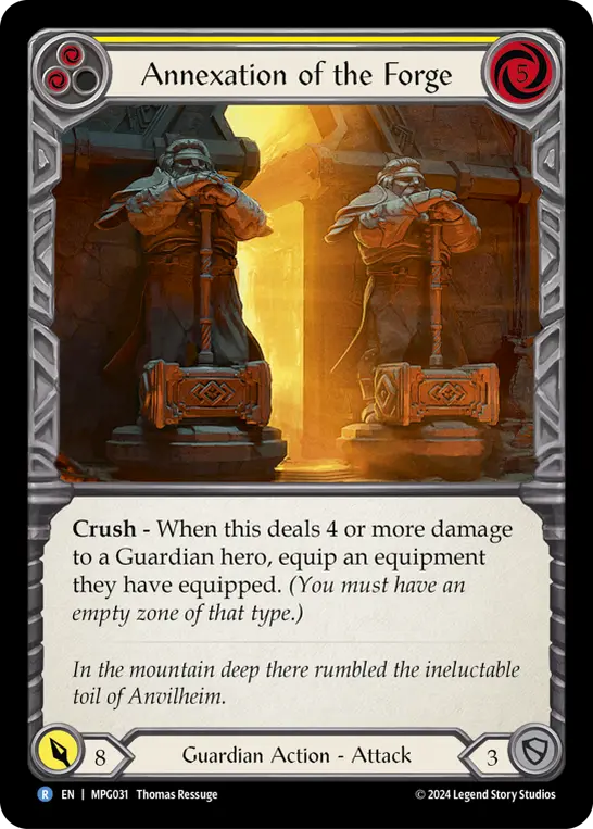 Card: Annexation of the Forge (yel)