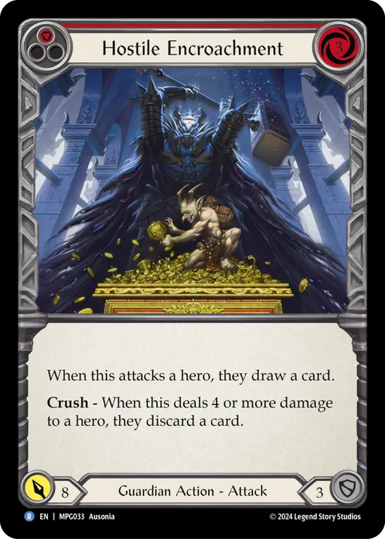 Card: Hostile Encroachment (red)