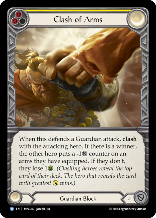 Card: Clash of Arms (yel)