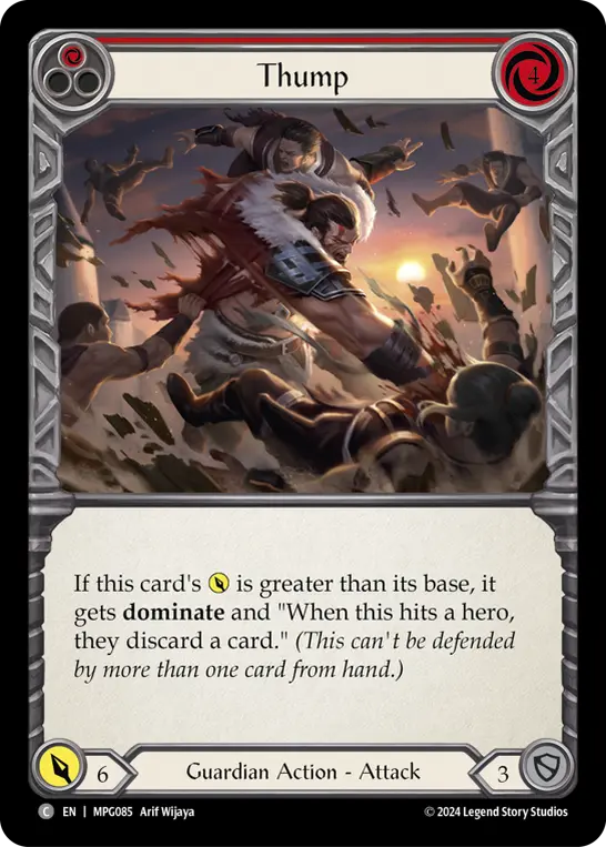Card: Thump (red)