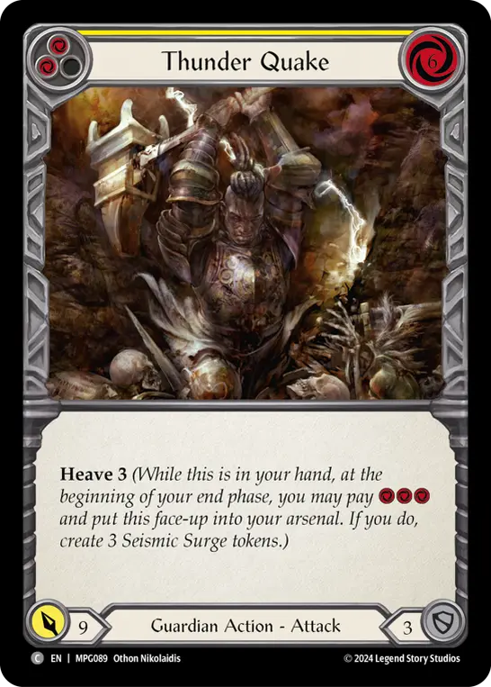 Card: Thunder Quake (yel)