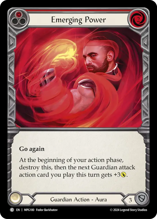 Card: Emerging Power (red)