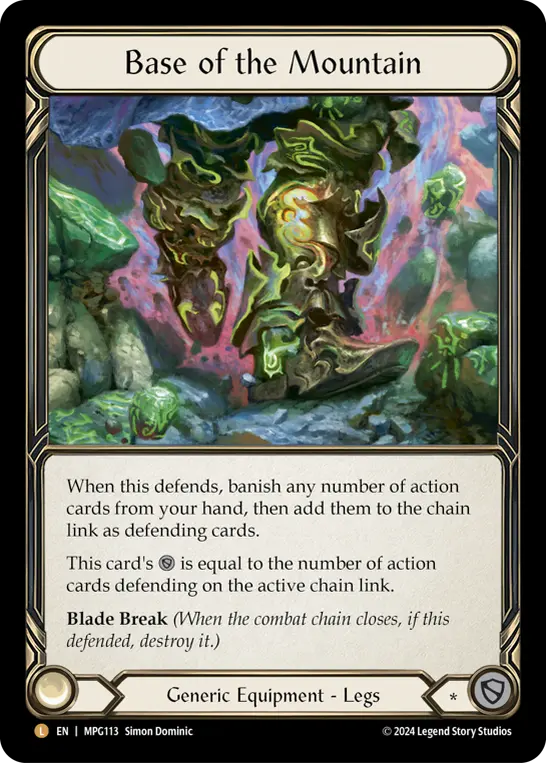 Card: Base of the Mountain