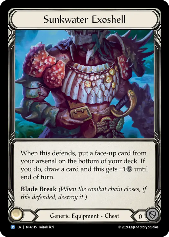 Card: Sunkwater Exoshell