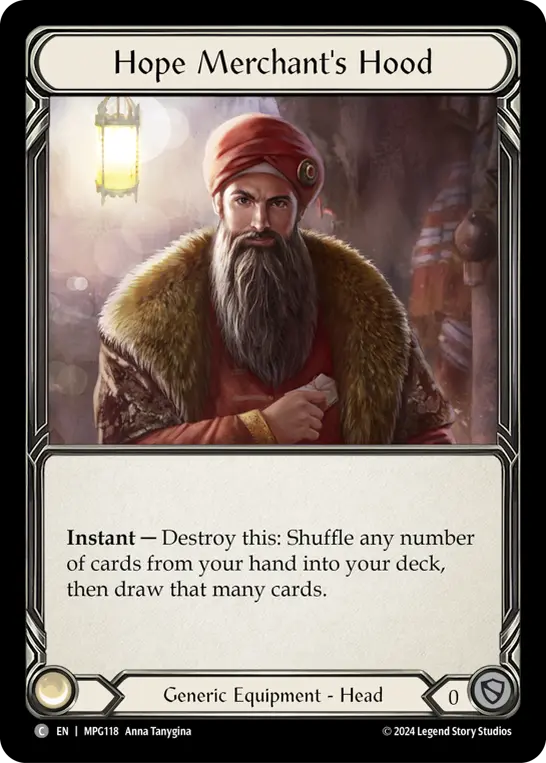 Card: Hope Merchant's Hood