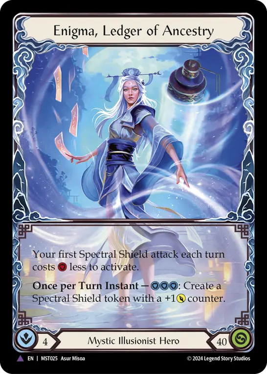Card: Enigma, Ledger of Ancestry