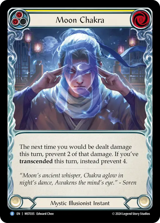 Card: Moon Chakra (yel)