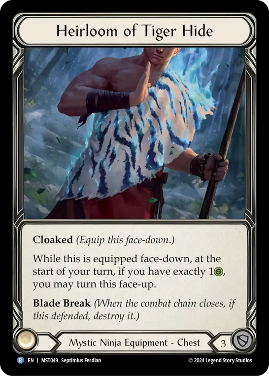 Card: Heirloom of Tiger Hide