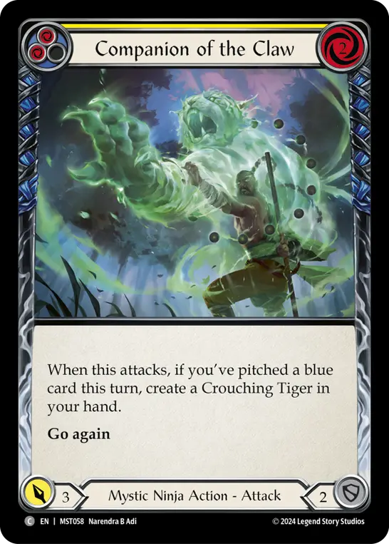 Card: Companion of the Claw (yel)