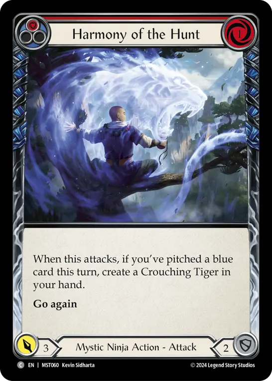 Card: Harmony of the Hunt (red)