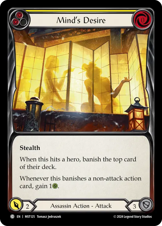 Card: Mind's Desire (yel)