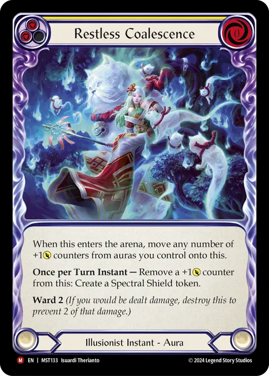 Card: Restless Coalescence (yel)