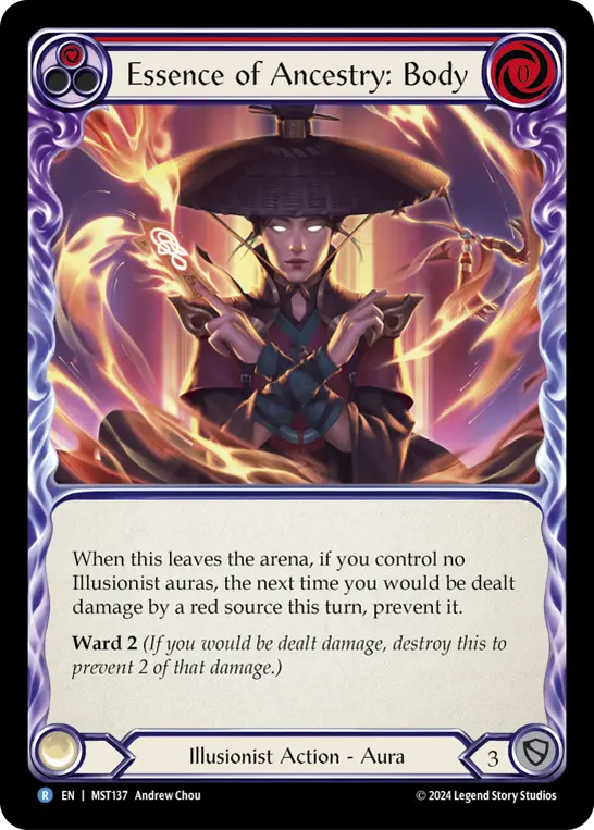 Card: Essence of Ancestry: Body (red)