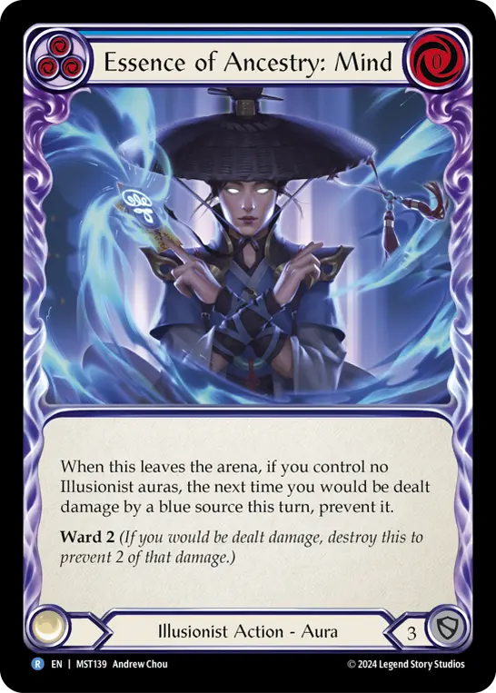 Card: Essence of Ancestry: Mind (blu)