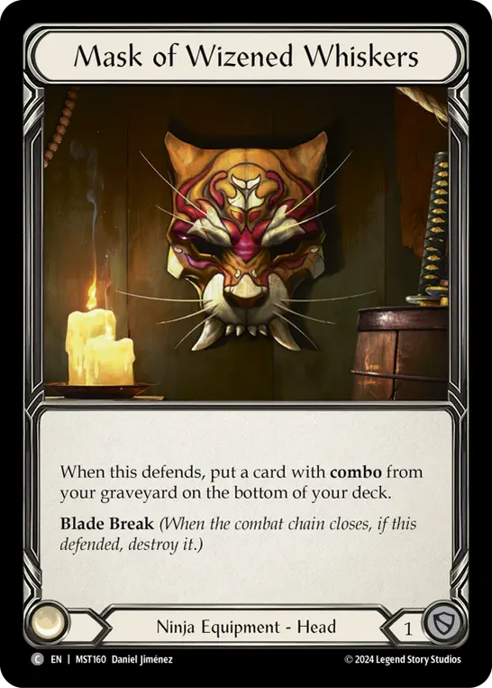 Card: Mask of Wizened Whiskers