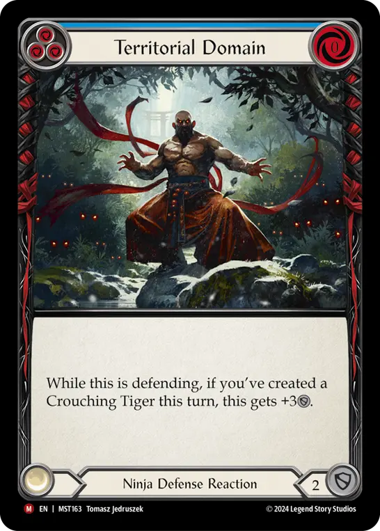 Card: Territorial Domain (blu)
