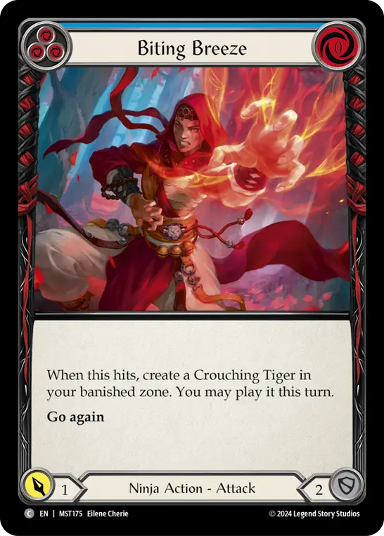 Card: Biting Breeze (blu)