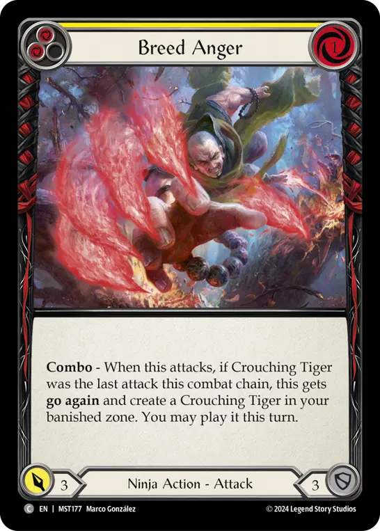 Card: Breed Anger (yel)