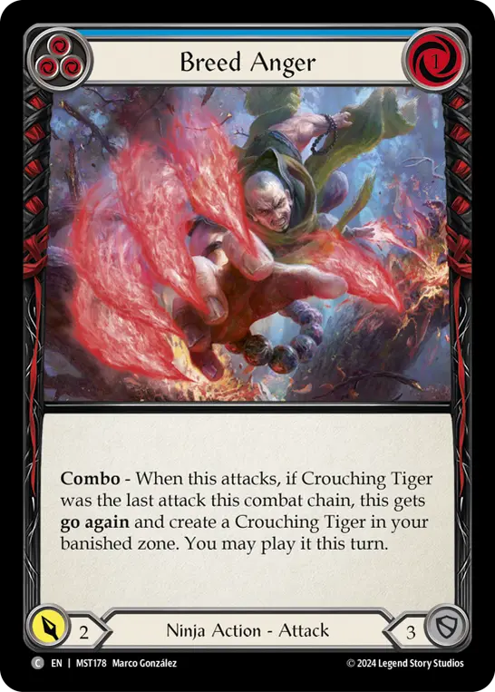 Card: Breed Anger (blu)