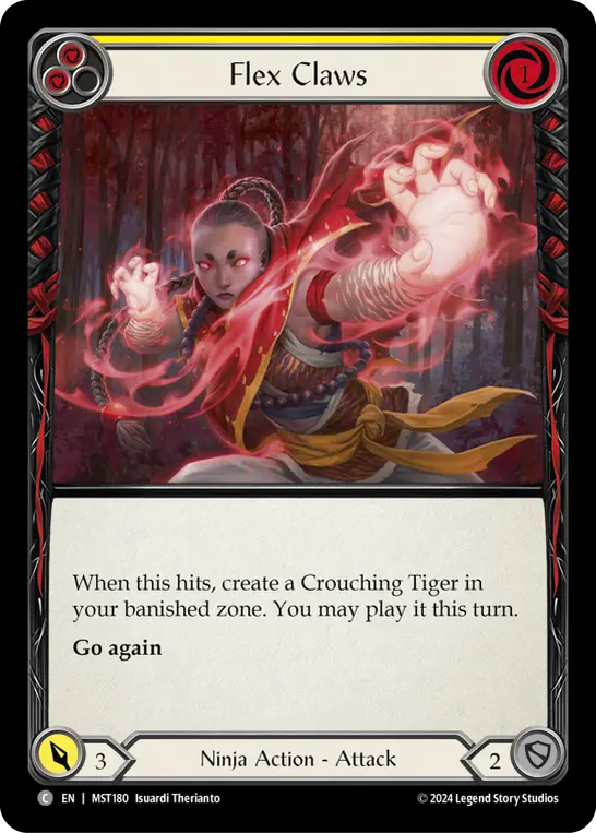 Card: Flex Claws (yel)