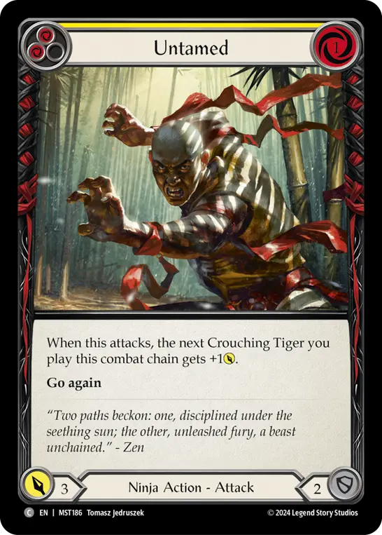 Card: Untamed (yel)