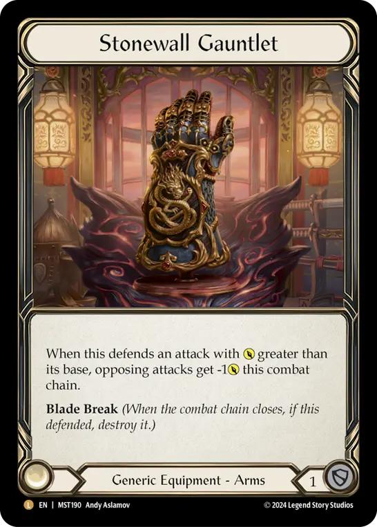 Card: Stonewall Gauntlet